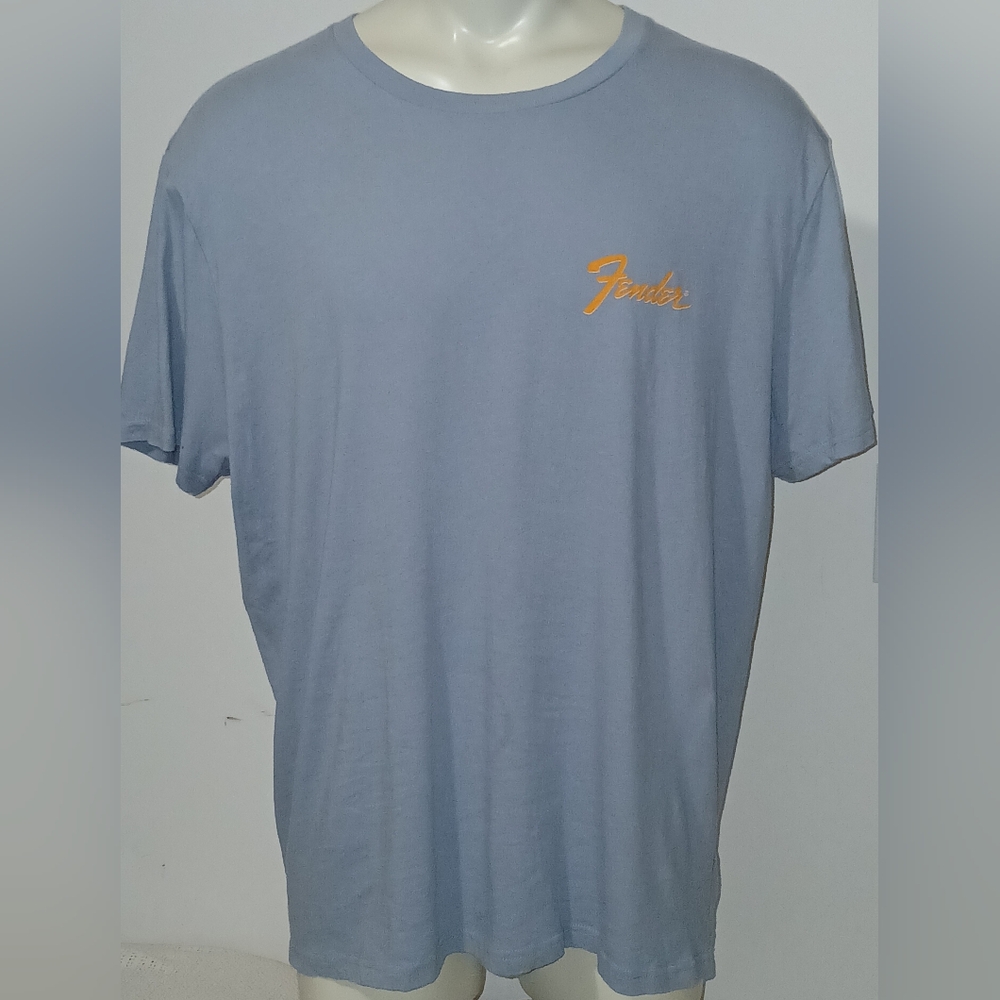 Wrangler - Fender Classic Fit Stratocaster Print Short Sleeve T - Shirt 2XL